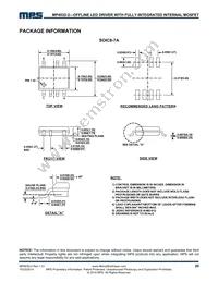 MP4032-2GS Datasheet Page 20
