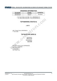 MP4050AGS Datasheet Page 2
