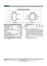 MP4050AGS Datasheet Page 3