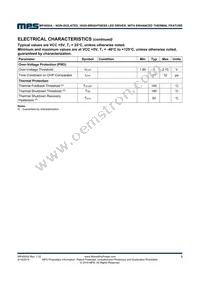 MP4050AGS Datasheet Page 5