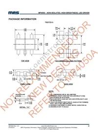 MP4050GS Datasheet Page 20