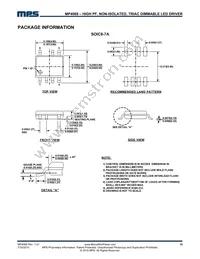 MP4068GS Datasheet Page 19