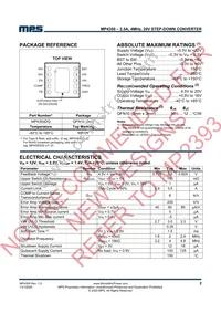 MP4350DQ-LF-P Datasheet Page 2