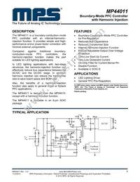 MP44011HS-LF Datasheet Cover