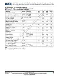 MP44011HS-LF Datasheet Page 4