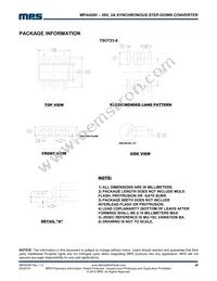 MP4420HGJ-P Datasheet Page 20