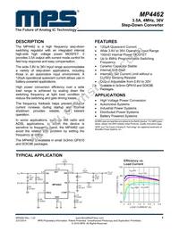 MP4462DN-LF Datasheet Cover