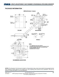 MP4473GL-P Datasheet Page 21