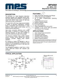 MP4560DQ-LF-P Datasheet Cover