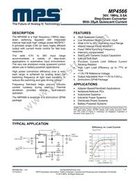 MP4566DD-LF-P Datasheet Cover