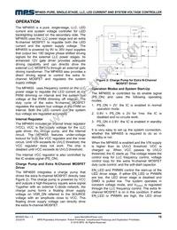 MP4655GY Datasheet Page 18