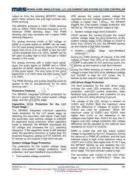 MP4655GY Datasheet Page 21