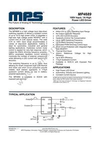 MP4689DN-LF Datasheet Cover