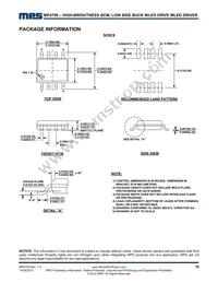 MP4700GS Datasheet Page 19