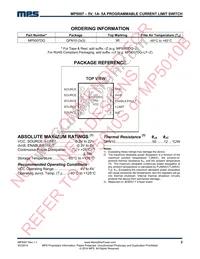 MP5007DQ-LF-P Datasheet Page 2