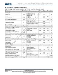 MP5010BDQ-LF-P Datasheet Page 3