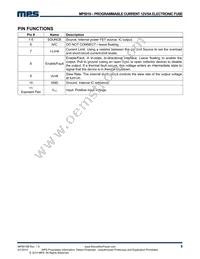 MP5010BDQ-LF-P Datasheet Page 8