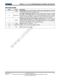 MP5013AGJ-P Datasheet Page 7