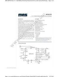MP5021BGQV-P Datasheet Cover