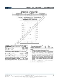 MP5022AGQV-P Datasheet Page 3