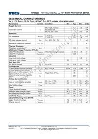 MP5022CGQV-P Datasheet Page 5