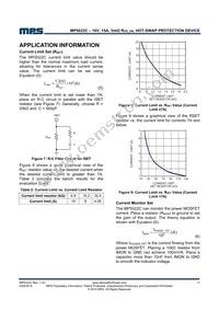 MP5022CGQV-P Datasheet Page 17