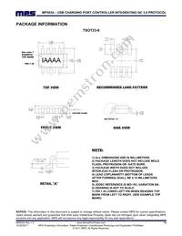 MP5034GJ-P Datasheet Page 15