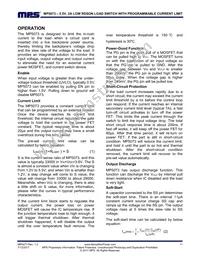 MP5073GG-Z Datasheet Page 11