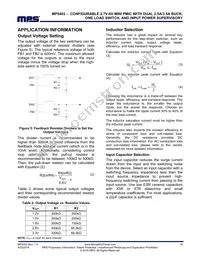 MP5403GQBU-P Datasheet Page 19