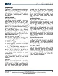 MP5414DV-LF-P Datasheet Page 16