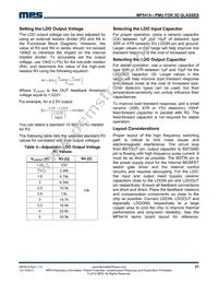 MP5414DV-LF-P Datasheet Page 21