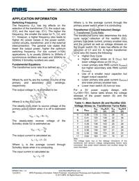 MP6001DN-LF Datasheet Page 8