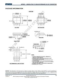 MP6001DN-LF Datasheet Page 13