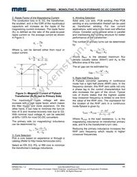 MP6002DN-LF Datasheet Page 11