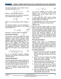 MP6004GQ-P Datasheet Page 20