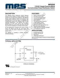 MP6205DH-LF Datasheet Cover