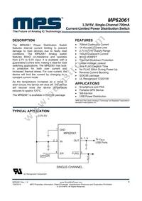 MP62061DH-LF-P Datasheet Cover