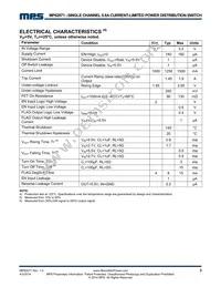 MP62071DH-LF Datasheet Page 3