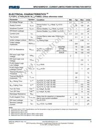 MP62160DH-LF Datasheet Page 3