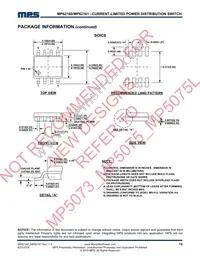 MP62160DH-LF-P Datasheet Page 12