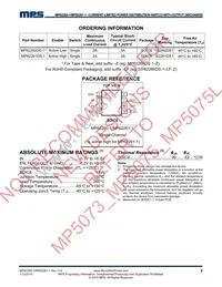 MP62261DS-1-LF Datasheet Page 2