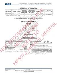 MP62261DS-LF Datasheet Page 2