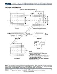 MP6501AGF Datasheet Page 17