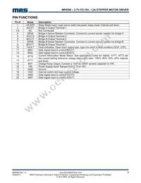 MP6509GF Datasheet Page 9