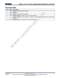 MP6513GJ-P Datasheet Page 8