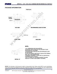 MP6513LGJ-P Datasheet Page 11