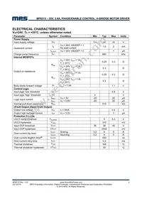 MP6515GF Datasheet Page 4