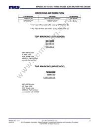 MP6530GF Datasheet Page 2