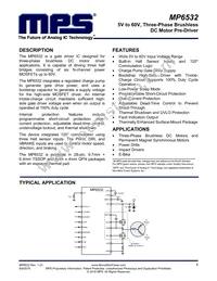 MP6532GF Datasheet Cover