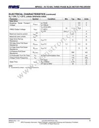 MP6532GF Datasheet Page 5